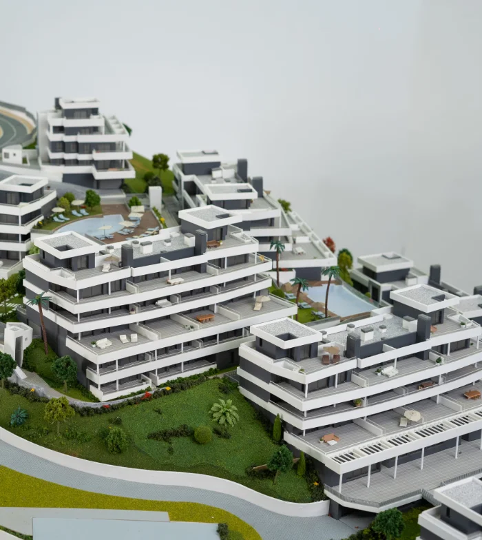 Metrovacesa - Medblue_Maqueta inmobiliaria